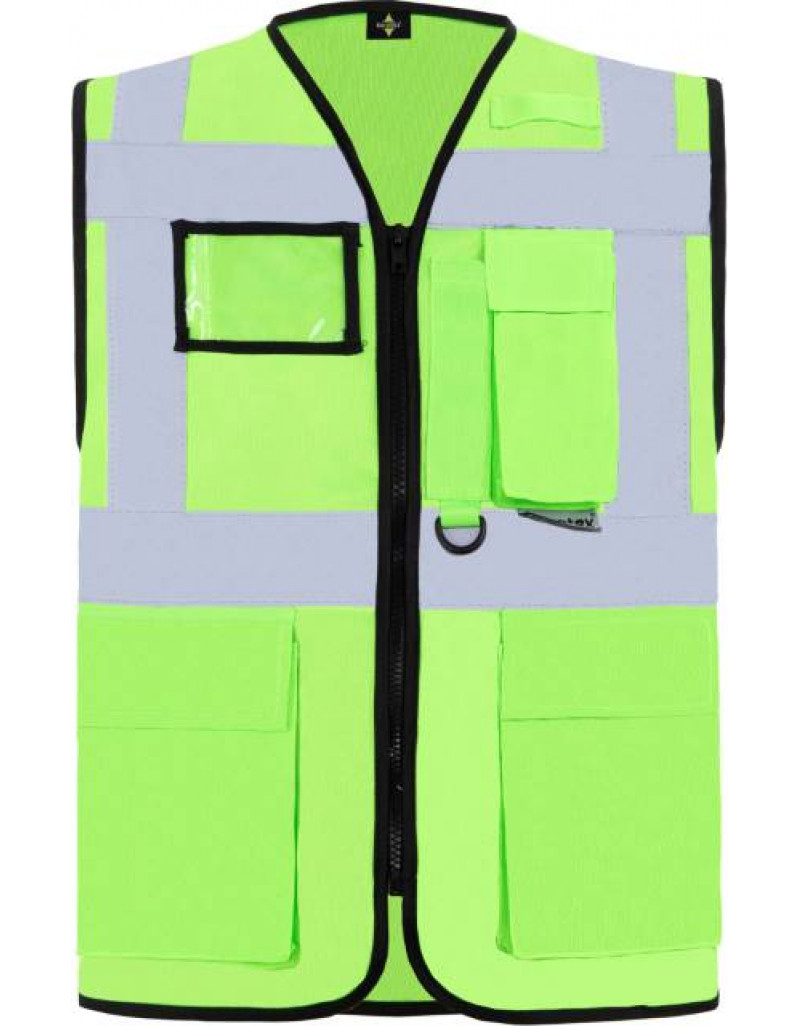 Vestă de lucru multifuncțională cu buzunare